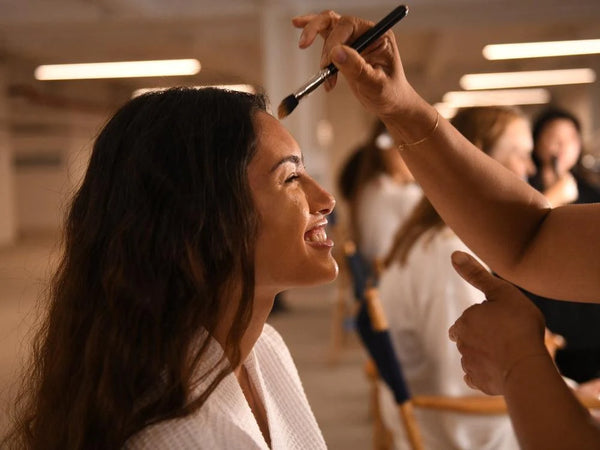 14 Images Of Simple Organic Backstage At New York Fashion Week SS24